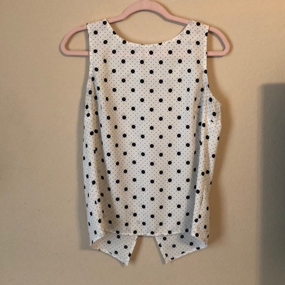 Polka dot tank